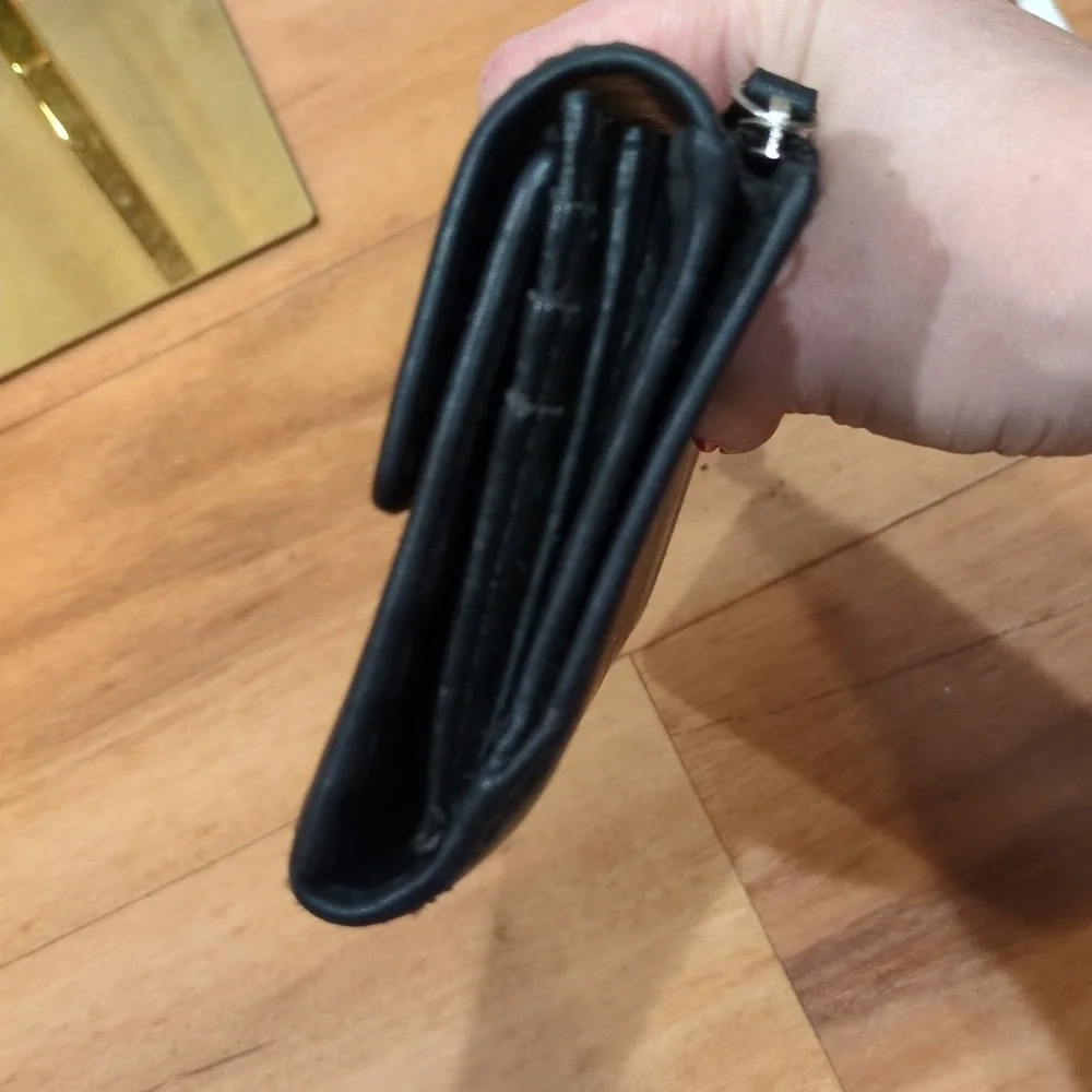 Coach Alexandra Black Leather Envelope wallet - Picture 11 of 15